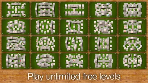 Gameplay screenshot from mahjong frvr the classic shanghai solitaire free for Android