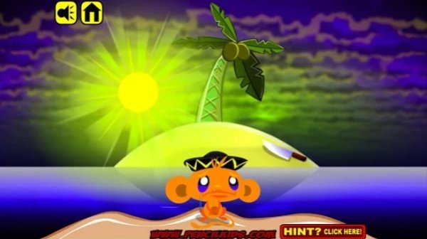 Gameplay screenshot from monkey go happy for Android