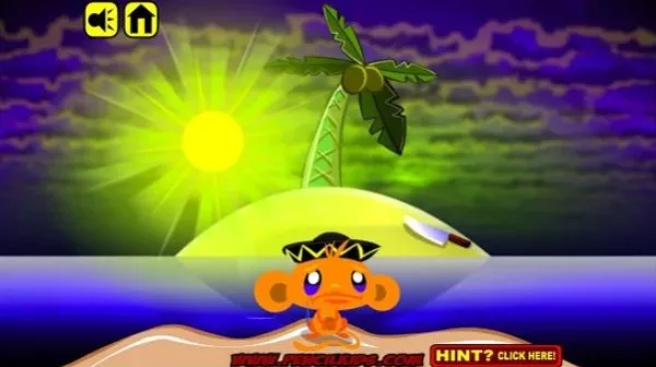 Gameplay screenshot from monkey go happy for Android