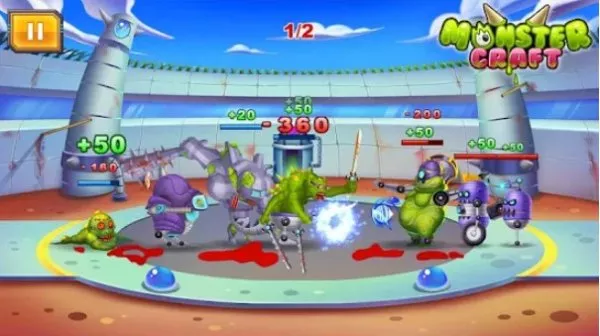 Gameplay screenshot from monster craft for Android