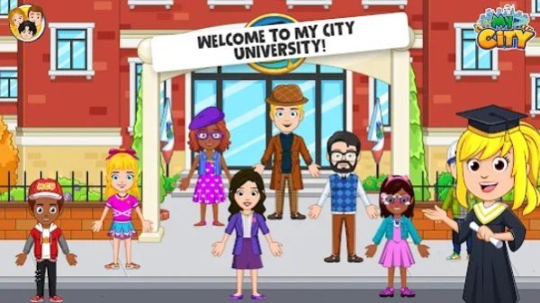 Gameplay screenshot from my city university for Android