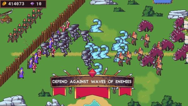 Gameplay screenshot from Medieval: Offline TD Strategy for Android