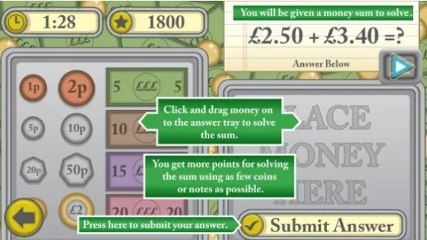 Gameplay screenshot from money matcher for Android