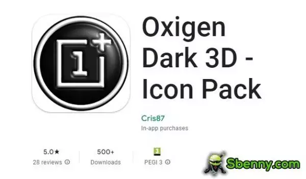 oxigen dark 3d icon pack