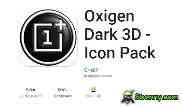 oxigen dark 3d icon pack