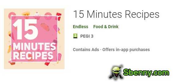 15 minutes recipes