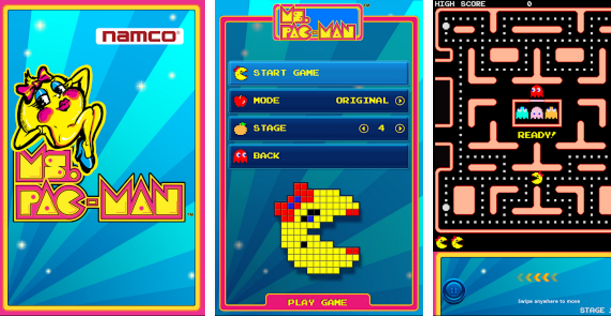 Ms Pac Man di Namco