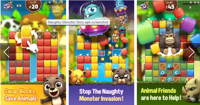 Naughty Monster Story 