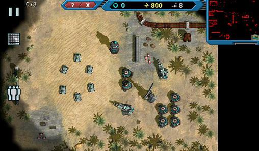 Gameplay screenshot from machines at war 3 rts for Android