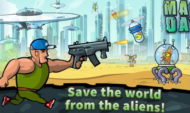 Gameplay screenshot from mad day 2 for Android