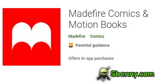 комиксы madefire и книги о движении