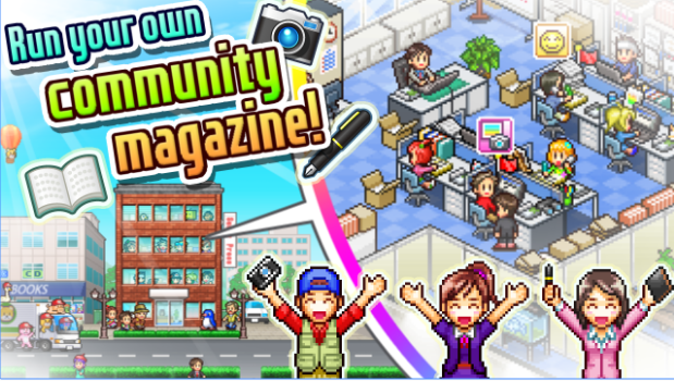 Gameplay screenshot from magazine mogul for Android