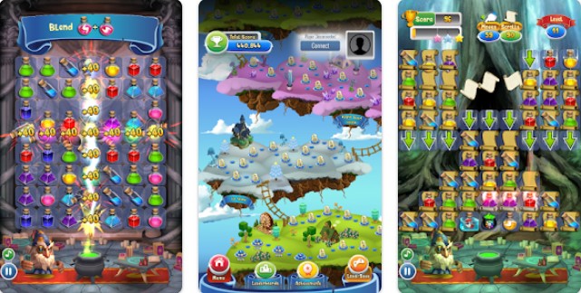 Gameplay screenshot from magic blender for Android