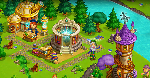 Gameplay screenshot from magic country fairytale city farm for Android