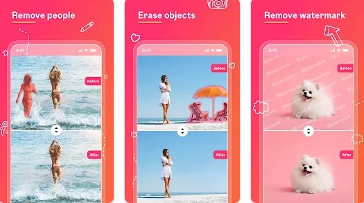 Gameplay screenshot from magic eraser remove objects for Android