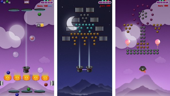 Gameplay screenshot from magic hat for Android