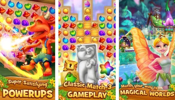 Gameplay screenshot from magic meadow for Android