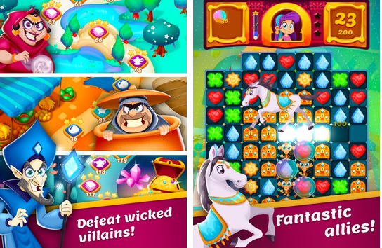 Gameplay screenshot from magic nightall for Android