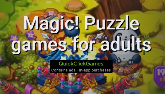 magic puzzle games for adults