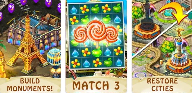 Gameplay screenshot from magic puzzle games for adults for Android