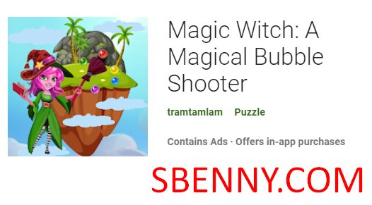 magic witch a magical bubble shooter