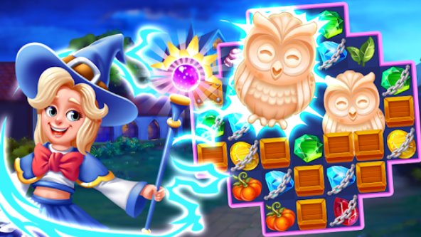 Gameplay screenshot from magic wizard for Android