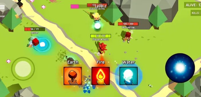 Gameplay screenshot from magica io for Android