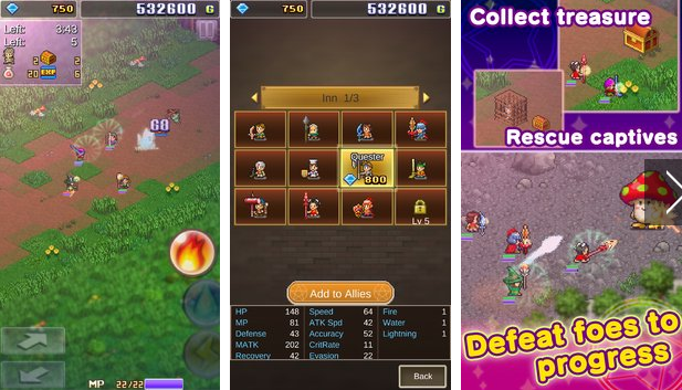 Gameplay screenshot from magician s saga for Android