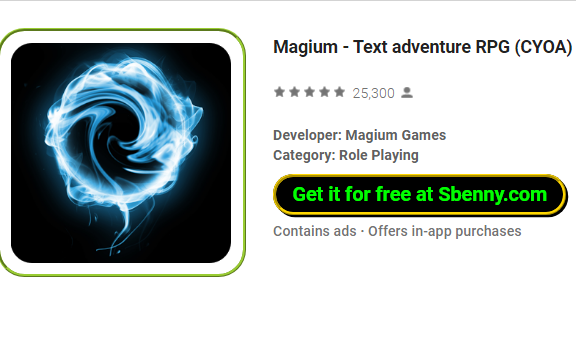  Magium - Text adventure RPG (CYOA)