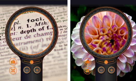 Gameplay screenshot from magnifier for Android