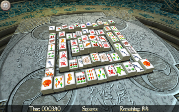 Gameplay screenshot from mahjong fantasy for Android