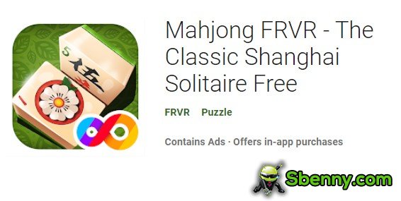 mahjong frvr the classic shanghai solitaire free
