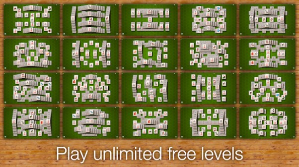 Gameplay screenshot from mahjong frvr the classic shanghai solitaire free for Android