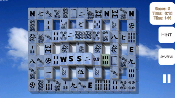 Gameplay screenshot from mahjong magic for Android