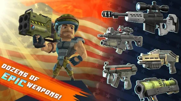 Gameplay screenshot from major mayhem2 for Android