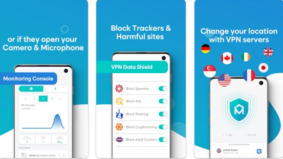 Gameplay screenshot from malloc privacy and security vpn for Android