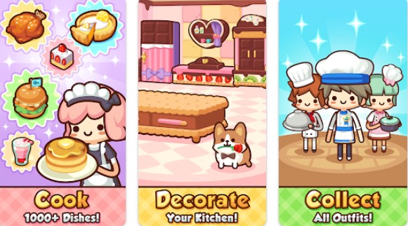 Gameplay screenshot from mama chef cooking puzzle game for Android