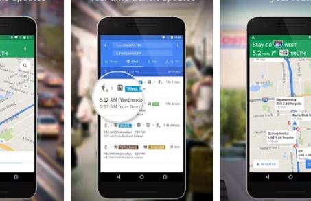 Gameplay screenshot from maps navigation and transit for Android