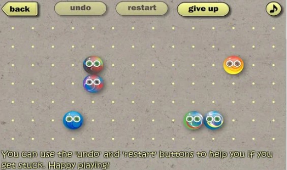 Gameplay screenshot from marble bump for Android