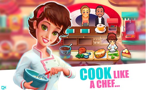 Gameplay screenshot from mary le chef cooking passion for Android