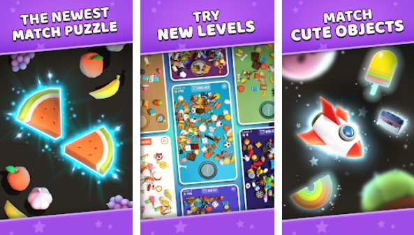 Gameplay screenshot from match puzzle connect for Android