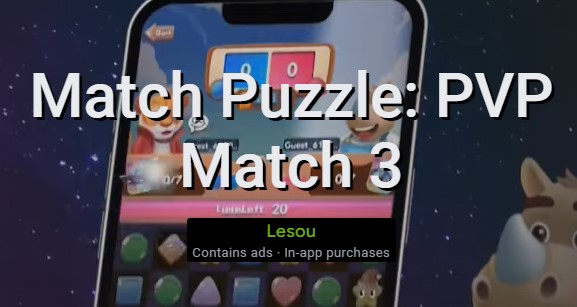 match puzzel pvp match 3