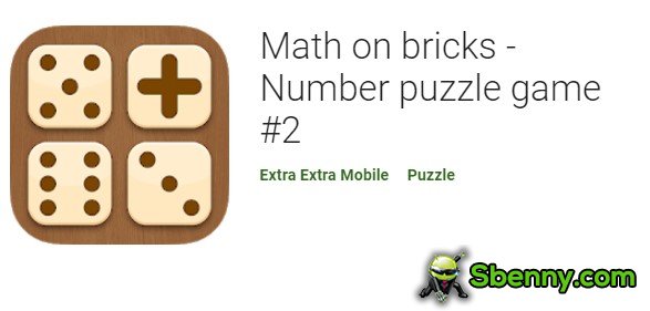 Matemáticas en ladrillos juego de rompecabezas numérico2
