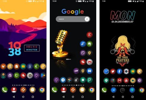 Gameplay screenshot from mator icon pack for Android