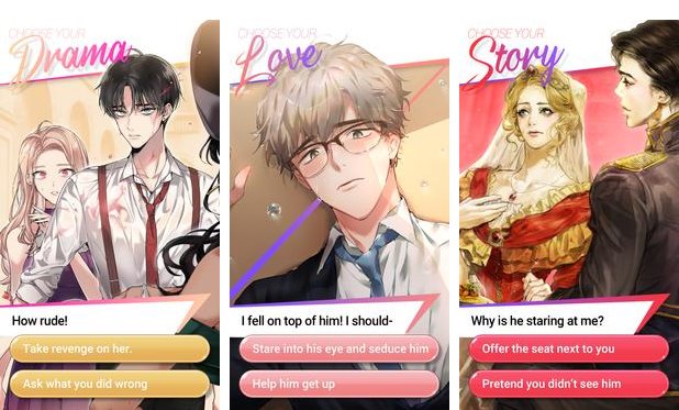 Gameplay screenshot from maybe: Interactive Stories for Android