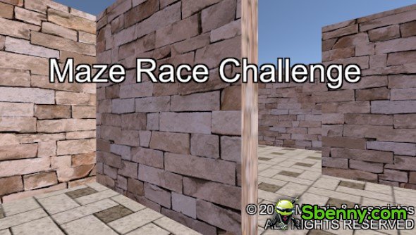 doolhof race-uitdaging