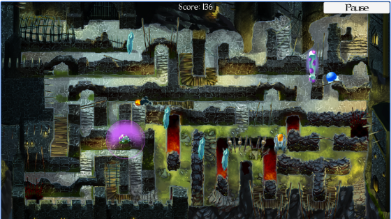 Gameplay screenshot from mazeful for Android