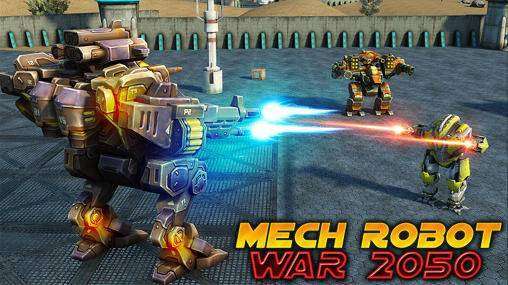 Mech-Roboter-Krieg 2050