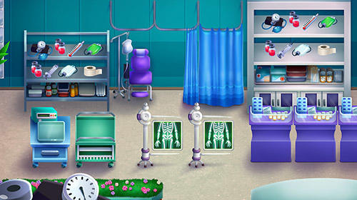 Gameplay screenshot from medicine dash hospital time management game for Android