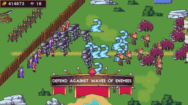 Gameplay screenshot from Medieval: Offline TD Strategy for Android